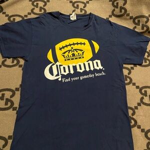 Fruit of the Loom Navy Blue Cotton T-Shirt